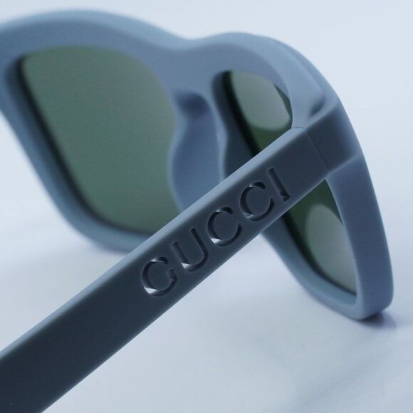 NEW GUCCI GG1571S 003 MATTE LIGHT BLUE/GREEN SUNGLASSES - Picture 5 of 11